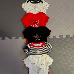 Calvin Klein onesies